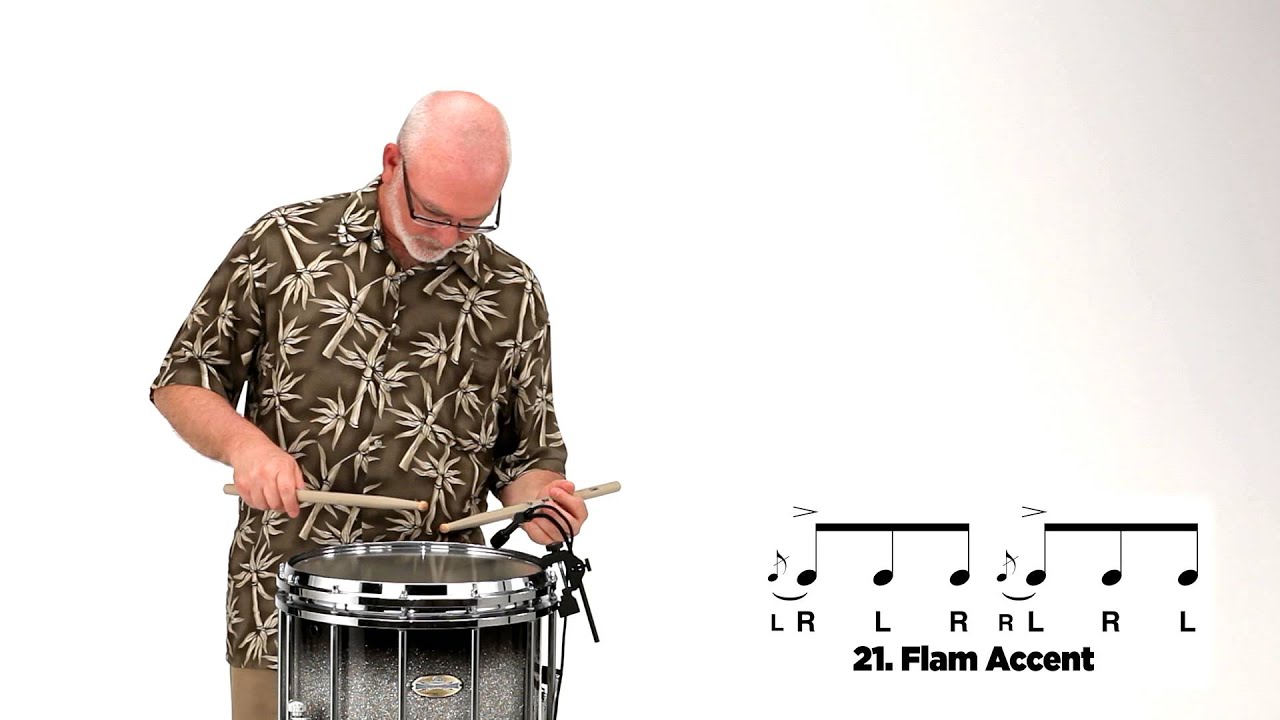 Pearl Drum Rudiments - Flam Accent