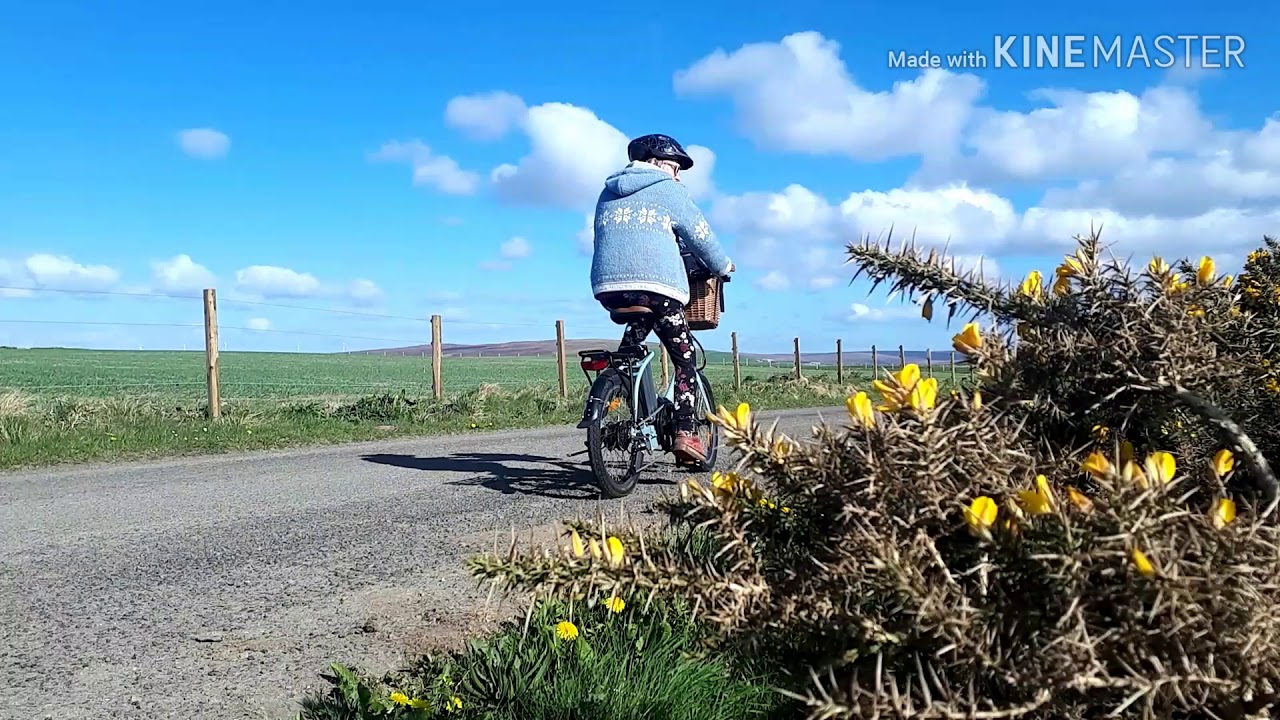A cycle around beautiful Birsay in Orkney.