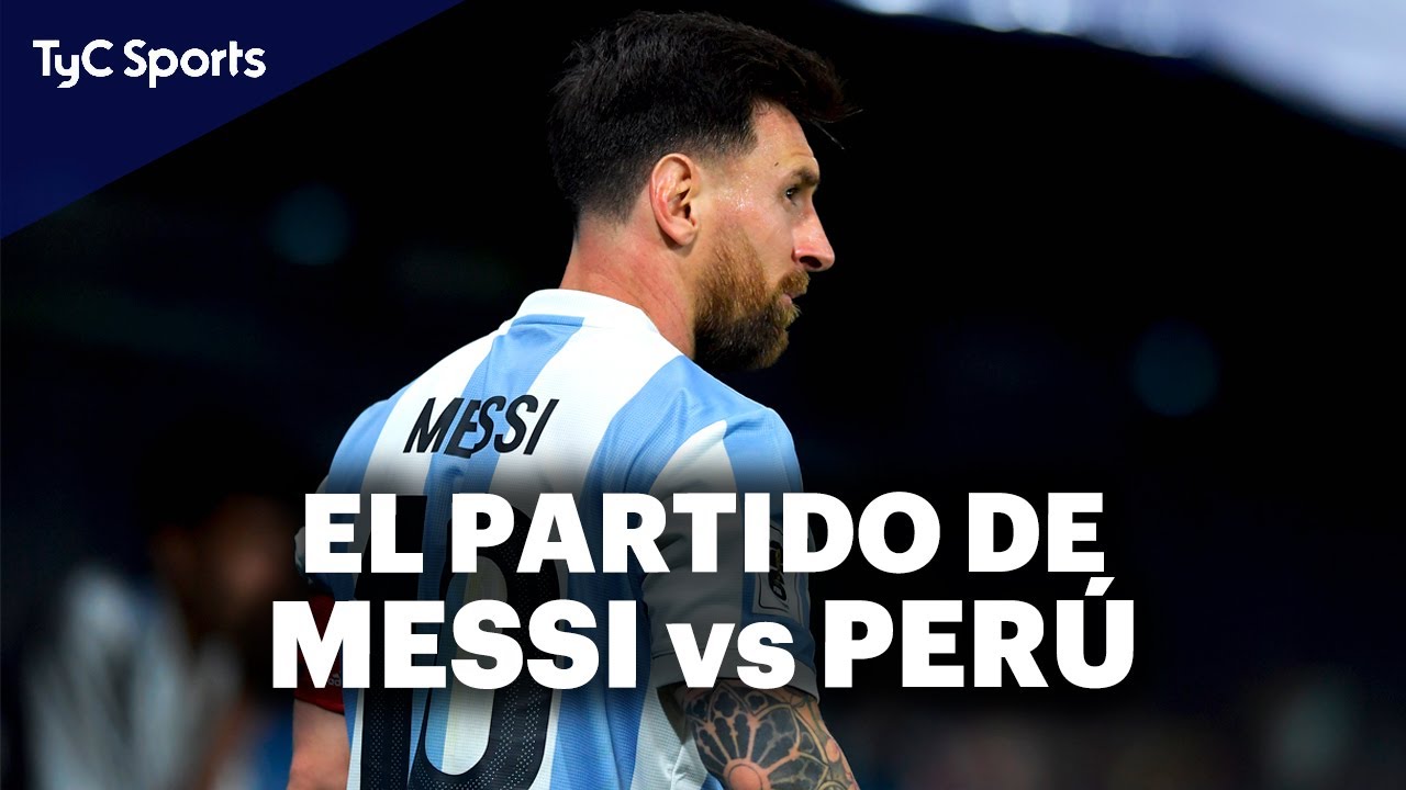 La CÁMARA exclusiva de MESSI en ARGENTINA vs. PERÚ ⚽️ Los 90 minutos del 10: magia, enojo y más 🇦🇷💙