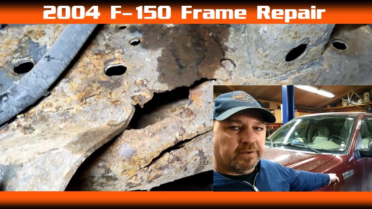 2004 Ford F-150 Very Rusted Frame Repair 