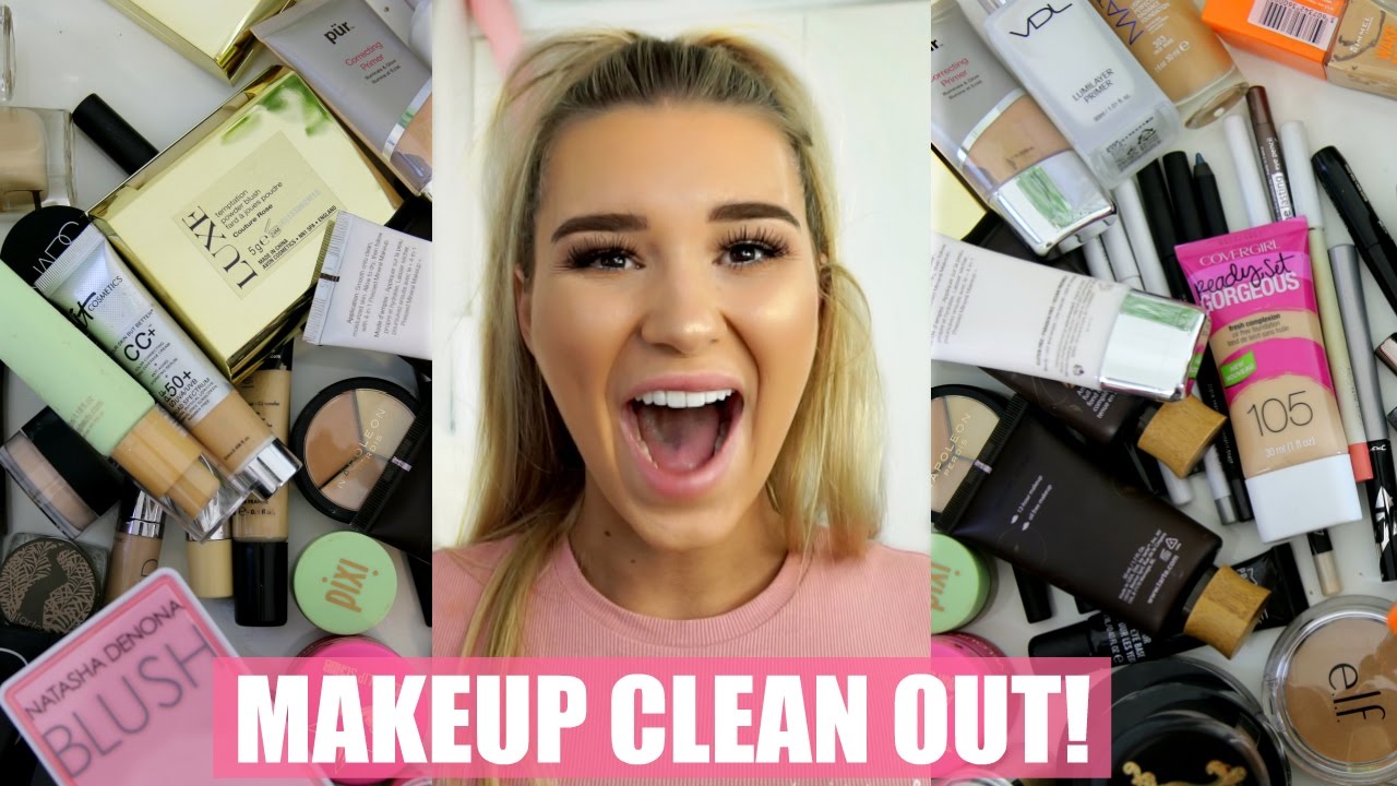 Decluttering My Makeup Collection | SHANI GRIMMOND