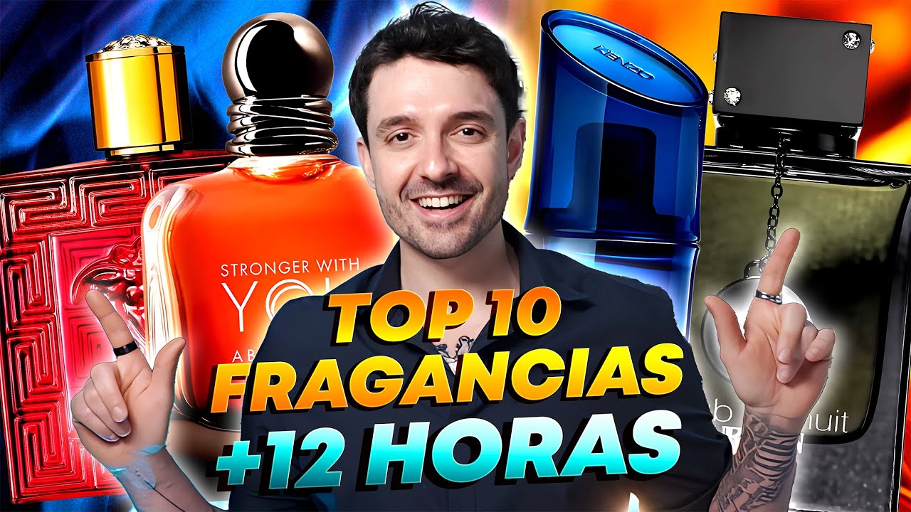 10 FRAGANCIAS MUY DURADERAS Y Masculinas