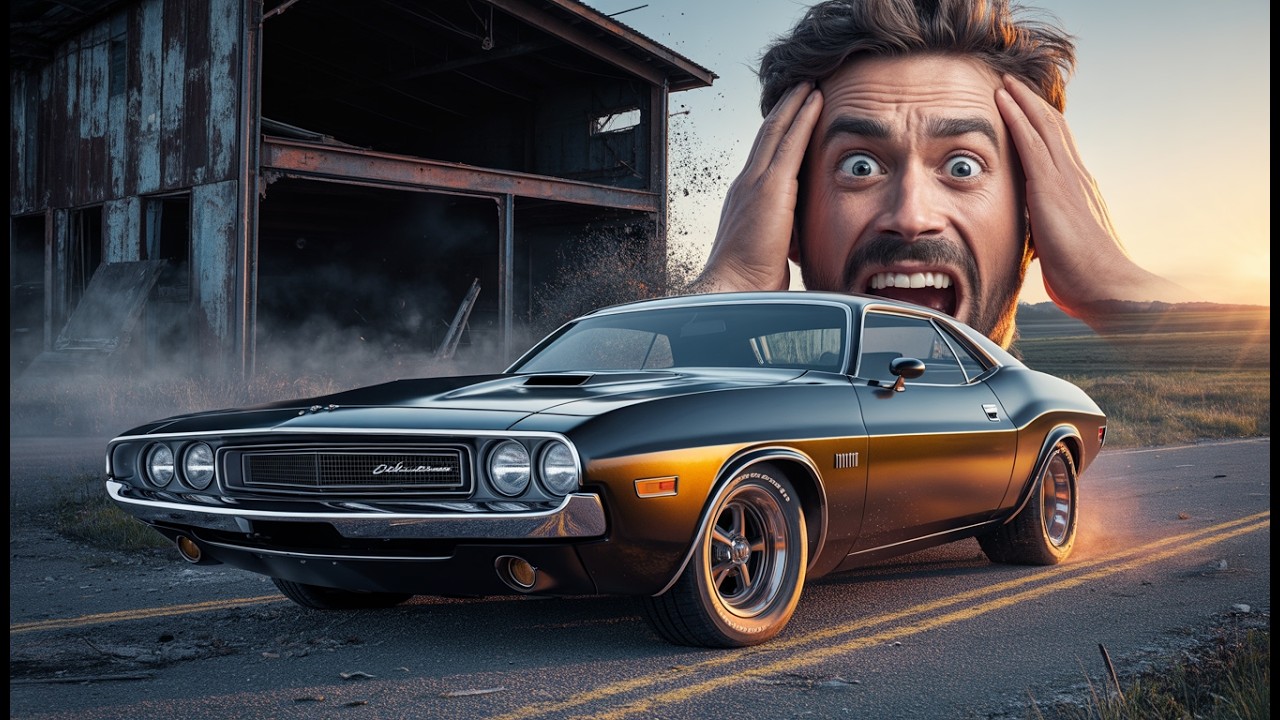 Abandoned 1970 Dodge Challenger Brought Back To Life | 1970 Dodge Challenger Complete Restoration 