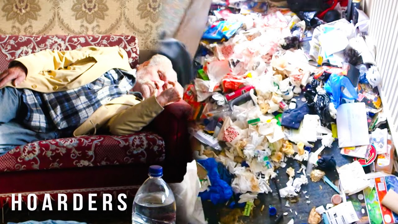 Bed-Ridden Hoarder Lives in His Own Filth | Call The Cleaners | Hoarders