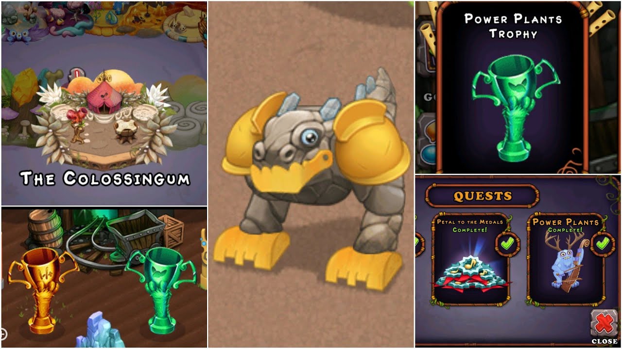 Colossingum Battles (Part 6) My Singing Monsters - Power Plants Trophy