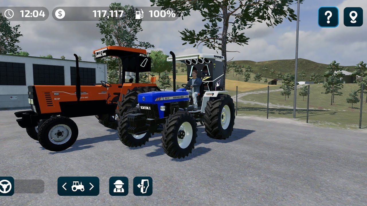 FS23 New Holland 850 4x4 Tractor Gameplay | Indian & Pakistani Farming Simulator 23
