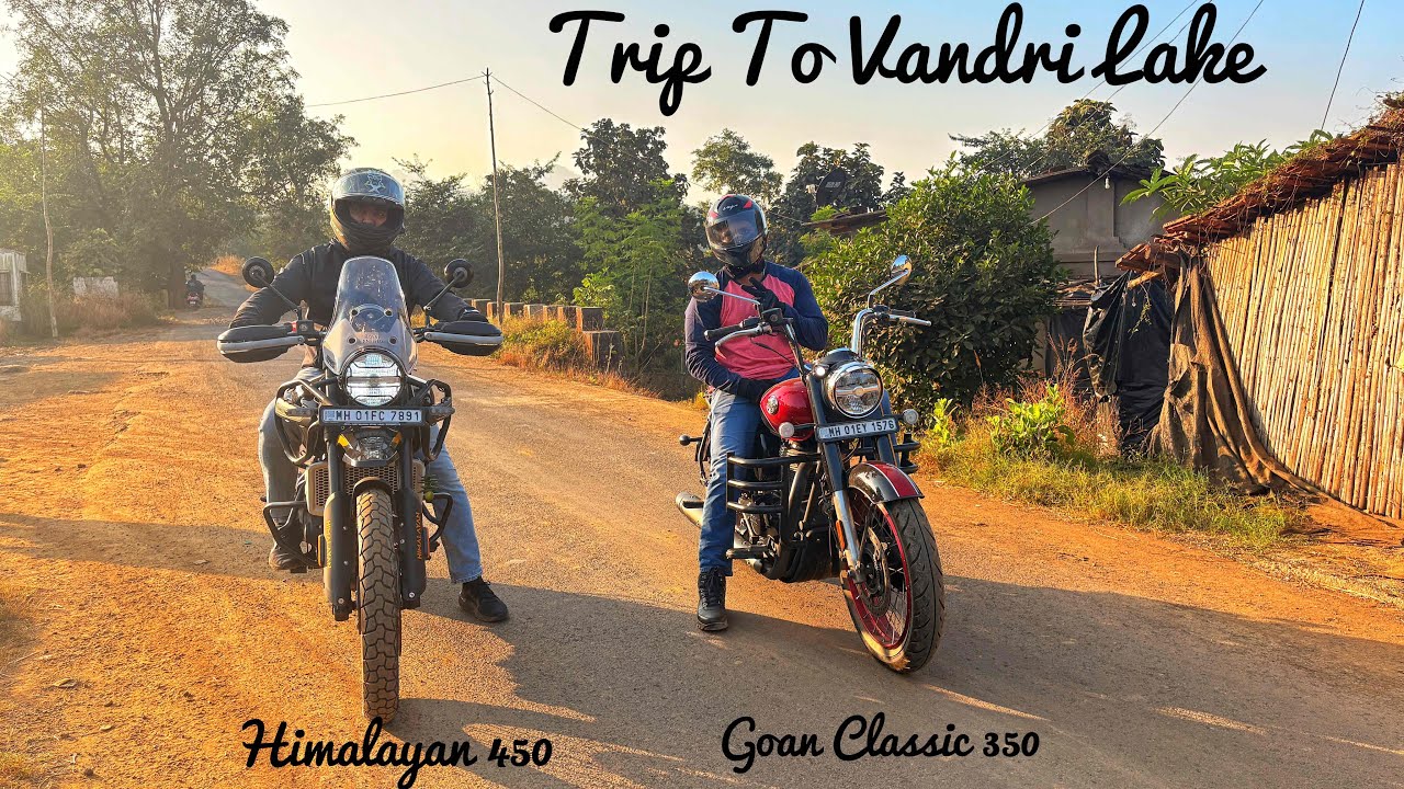 Trip to Vandri Lake / Sunday Rides / Royal Enfield/ Himalayan 450 / Goan Classic 350