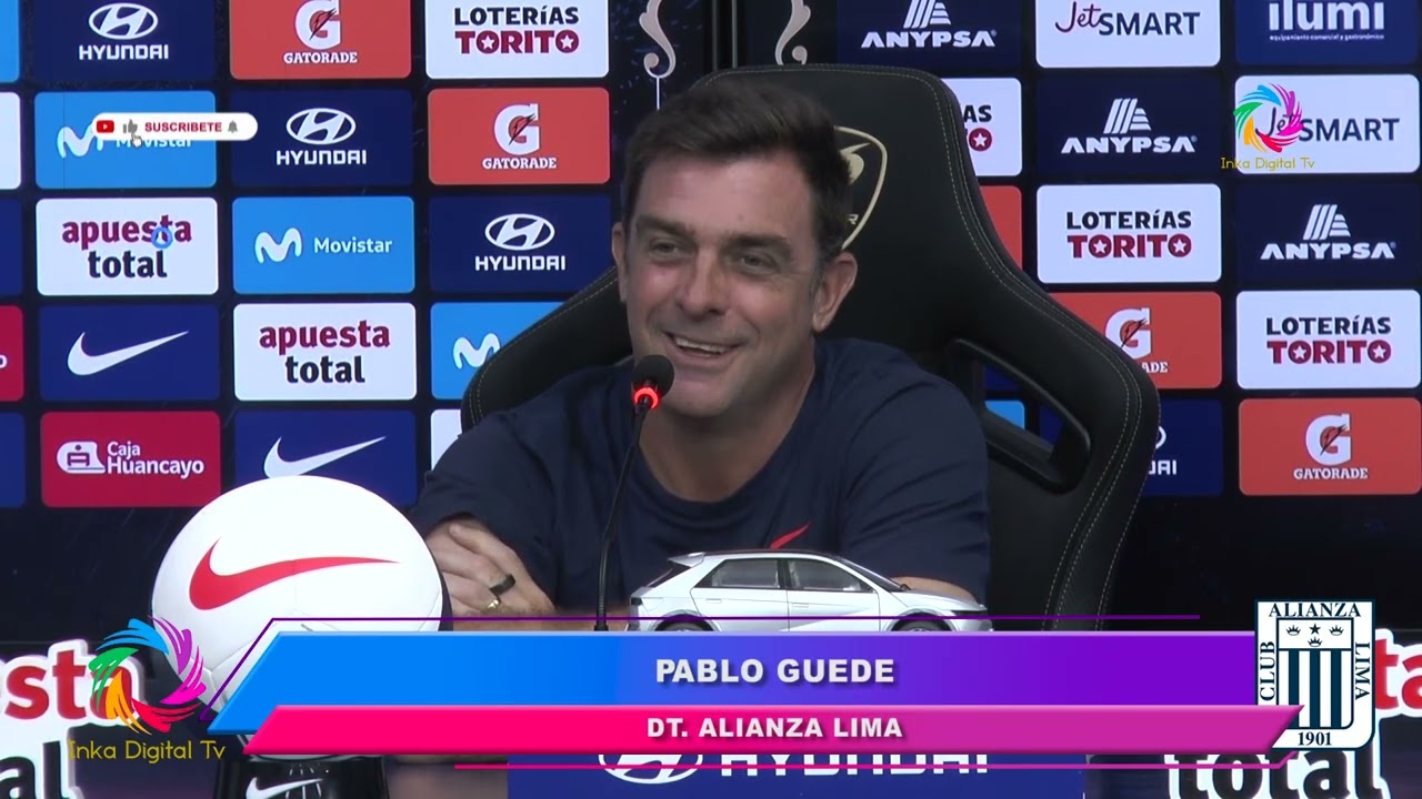 Conferencia de Alianza Lima tras ganara a Comerciantes Unidos por 2 - 1 Torneo Apertura 8/02/2026