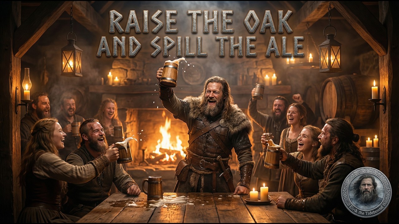 🎵 RAISE THE OAK AND SPILL THE ALE | 🍻 A Viking Tavern Anthem of Fire, Foam & Fellowship