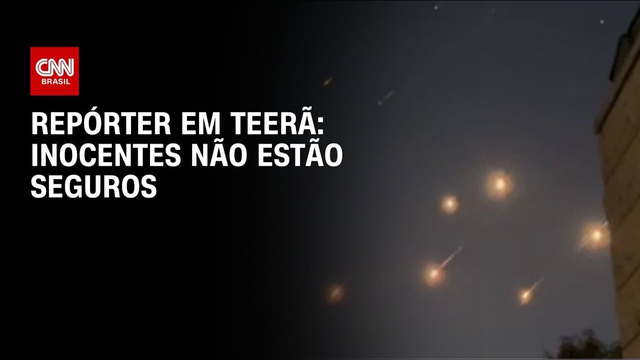&ldquo;Inocentes n&atilde;o est&atilde;o seguros&rdquo;, relata jornalista em Teer&atilde; | BASTIDORES CNN