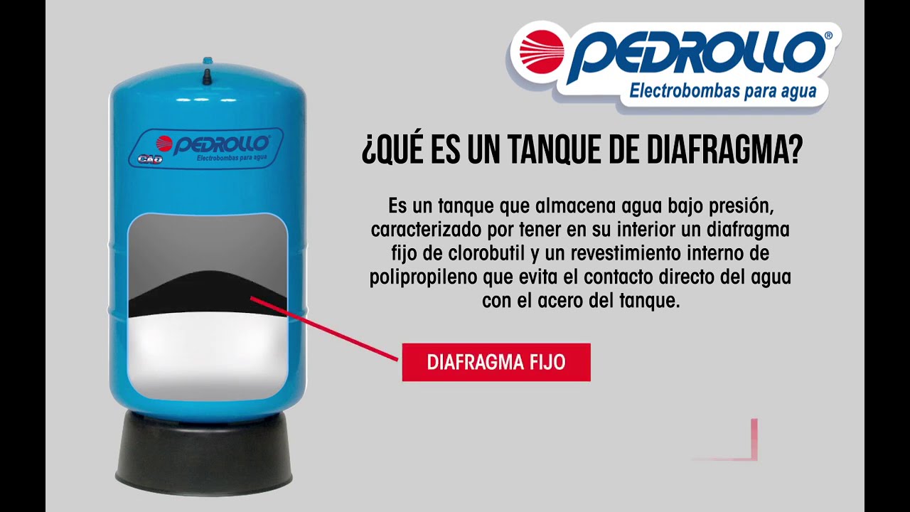 Tanques de diafragma Pedrollo