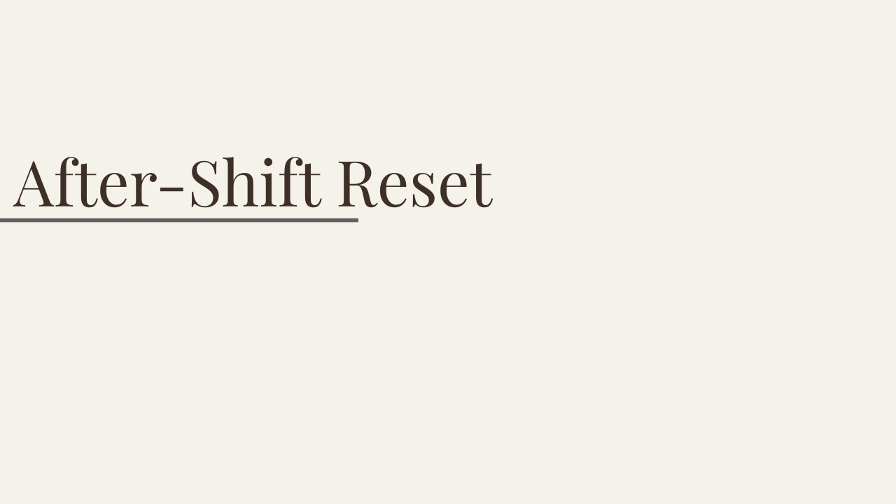 How I Decompress After Every Shift as a Nurse (Shift Reset Routine)