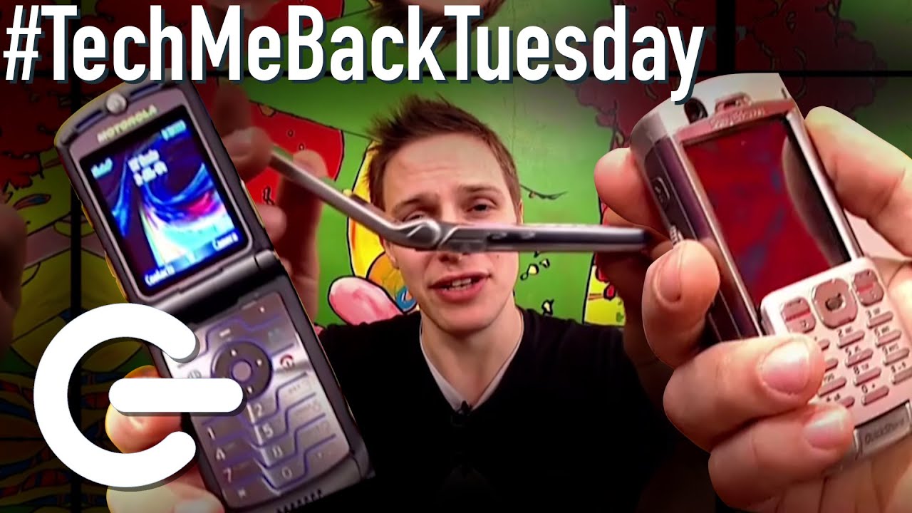 2006's Cutting Edge Mobile Phones - The Gadget Show #TechMeBackTuesday