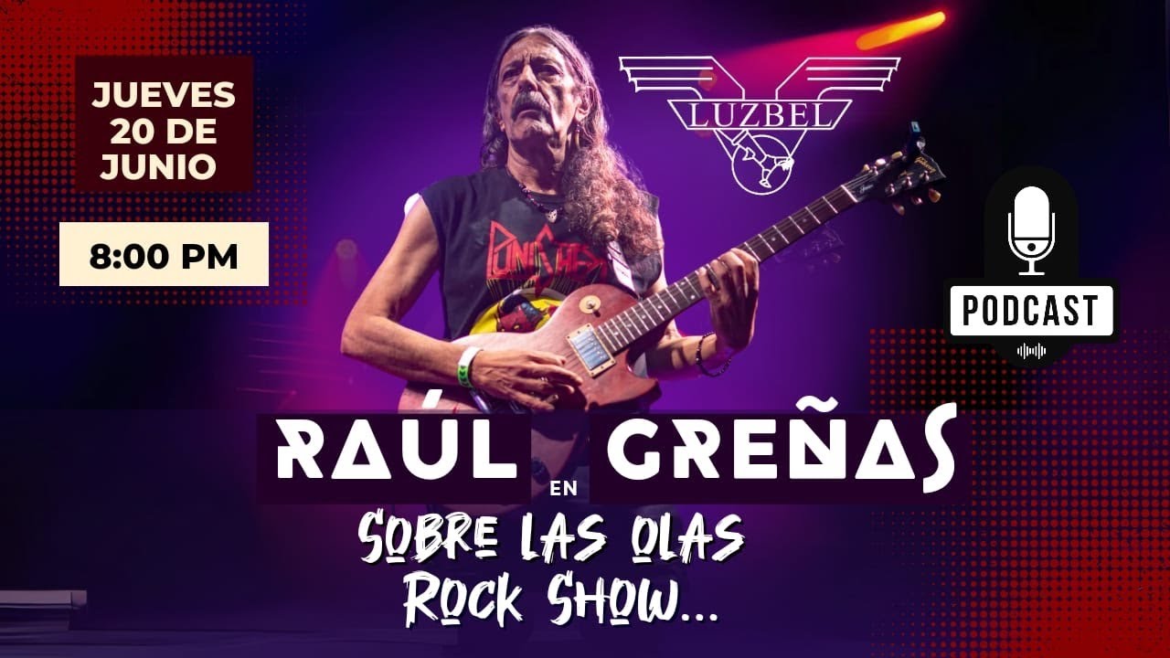 Raul Greñas y La Leyenda de Luzbel!! Los Padres del Heavy Metal en México!!