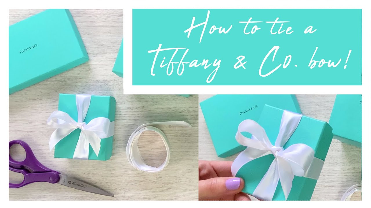 How to tie the Tiffany bow!