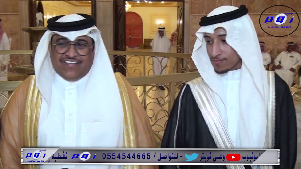 حفل زواج الشابين صالح وعادل غرم الله الغفيري