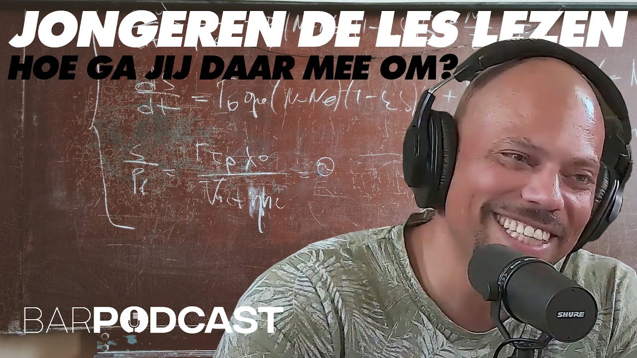 Ricardo is Belerend gaan praten tegen jongeren | Bar Podcast Curacao
