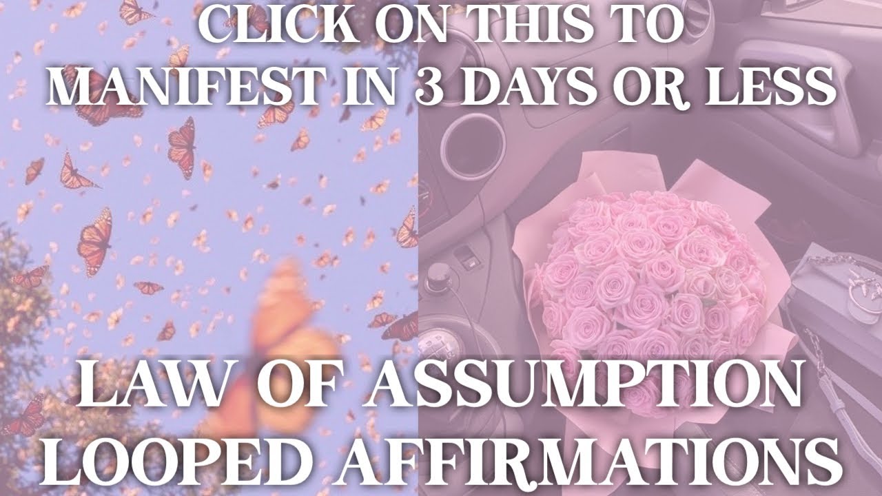 3 Day Manifestation: LOOPED Manifestation Affirmations for SUPER FAST MANIFESTATIONS