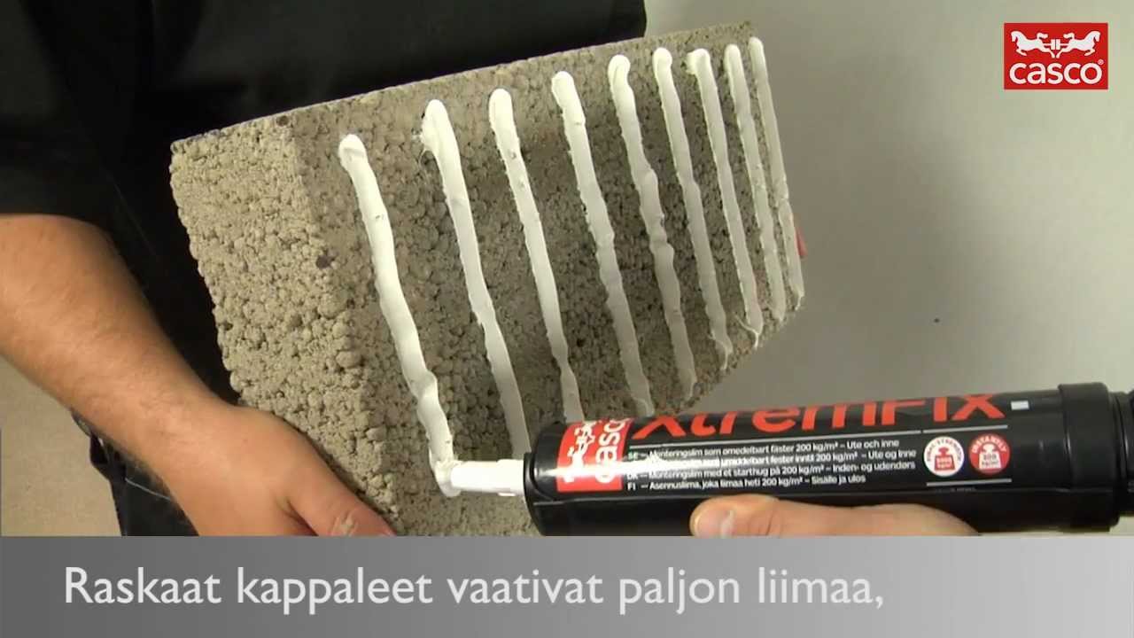 Rautia - Casco XtremFix -asennusliima