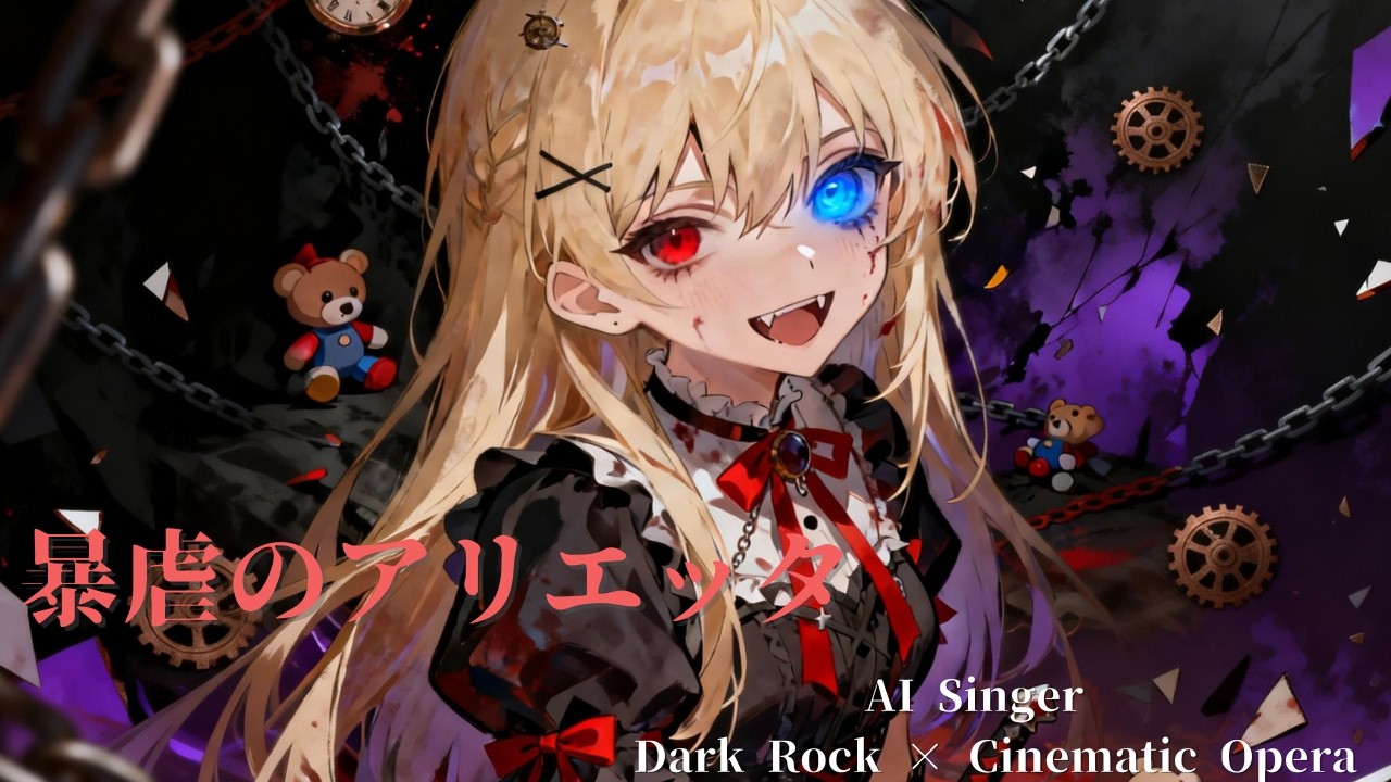 【ダークロック×狂気オペラ】暴虐のアリエッタ – AI Singer | Dark Rock × Cinematic Opera