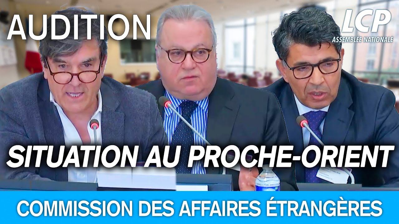 Situation au Proche Orient : table ronde - Commission des affaires étrangères - 13/03/2024