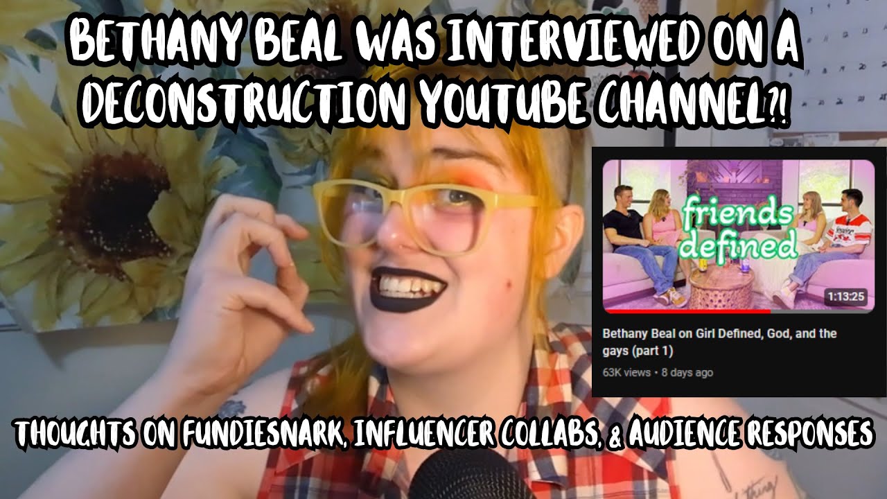 checking in on fundiesnark, Bethany Beal, and Deconstruction Content [video essay] [analysis]