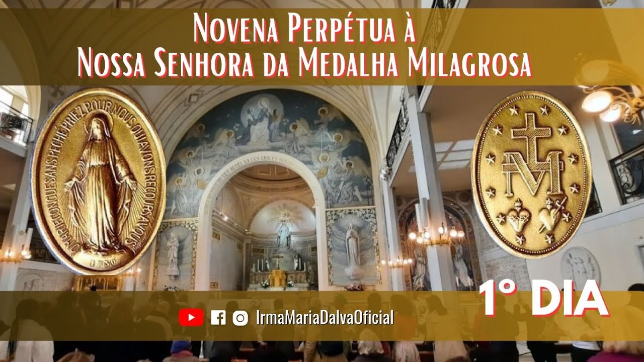 01/3/2026 - 1° DIA DA NOVENA PERPÉTUA DE NOSSA SENHORA DA MEDALHA MILAGROSA.