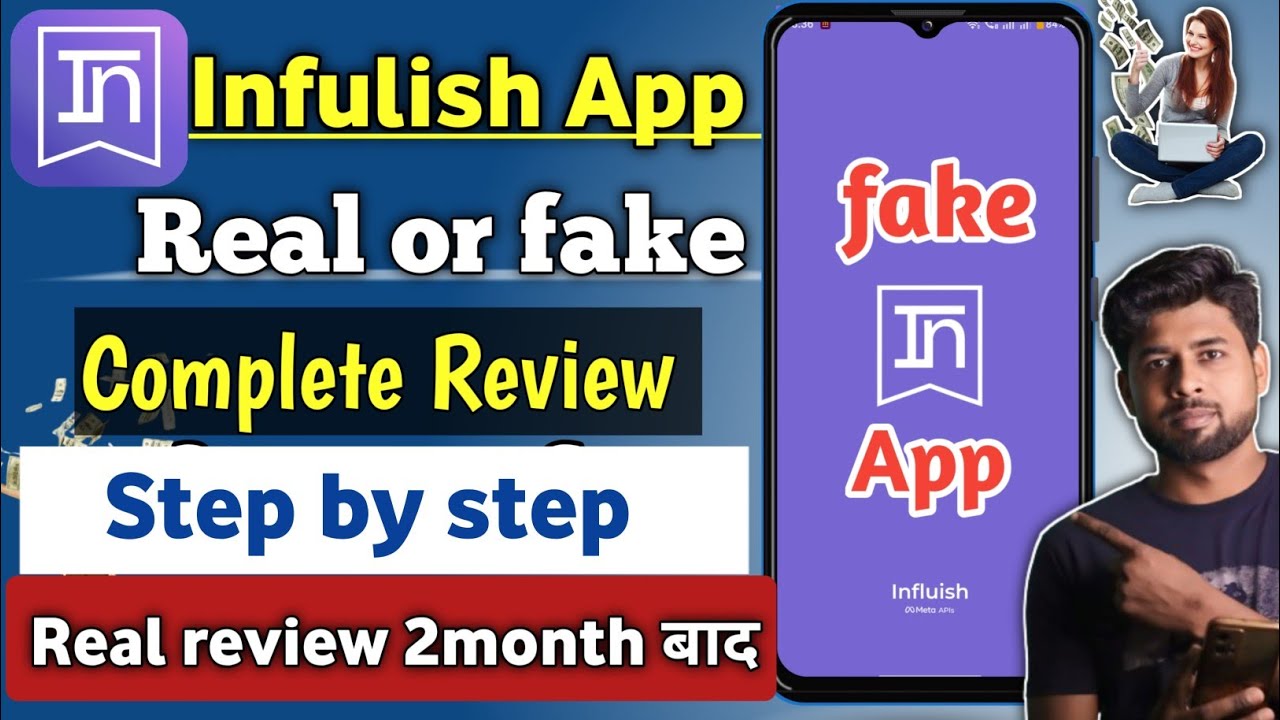 Influish app real or fake 🤥 || influencer app kaise use kare | influish app | official earning dharm
