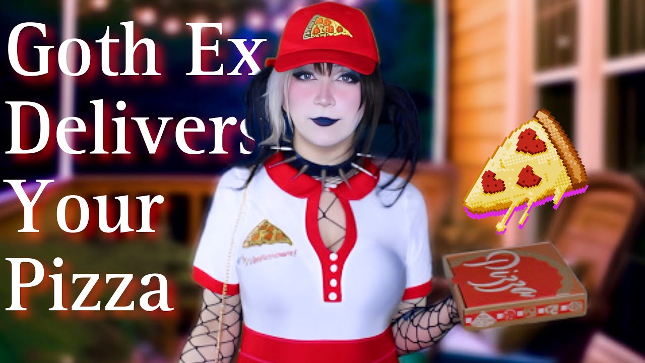 Your Goth EX Delivers Your Pizza🍕 | ASMR RP