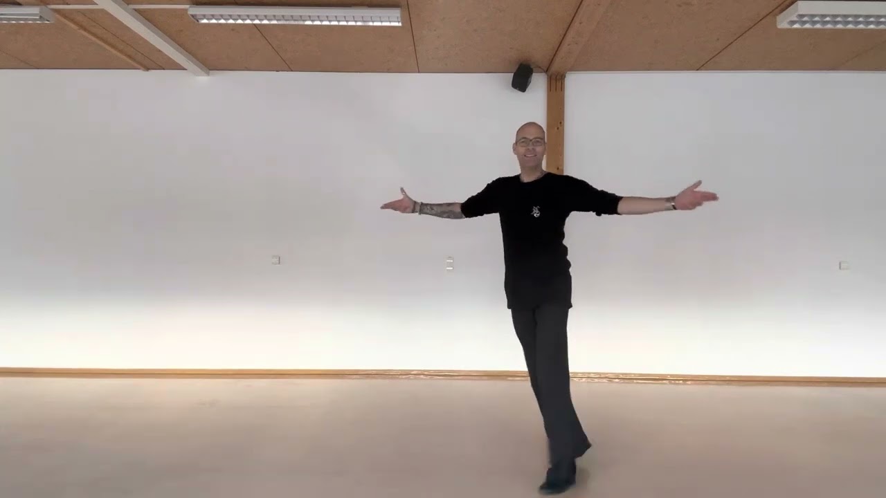 Stand by me. Choreography by Raymond Sarlemijn and Roy Verdonk. Line dance absolute beginner