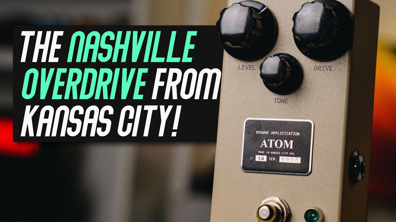 Мой любимый трёхкнопочный овердрайв! | Browne Amplification Atom