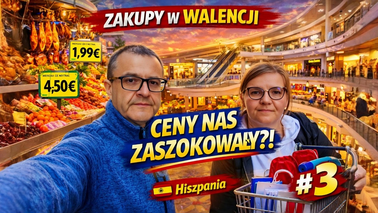 ILE KOSZTUJĄ ZAKUPY W HISZPANII?! 🇪🇸 😳 Mercado vs Galeria | #3