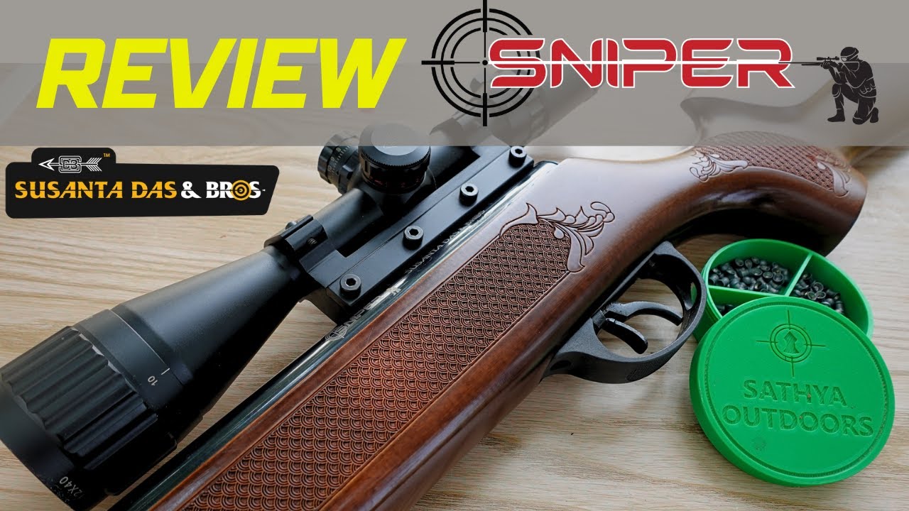 Обзор SDB Sniper | Пневматическая винтовка Nitro Piston | Матчевый триггер | Лучшая индийская пне...