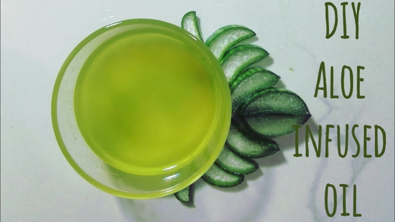DIY Aloe Vera oil || Aloe infused oil ||  periwinkle TV