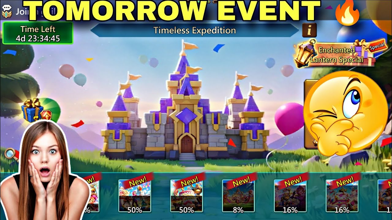 Lords Mobile - TOMMOROW EXPEDITION 🔥 EVENT AND ALL REWARDS 🎁 #lordsmobile 