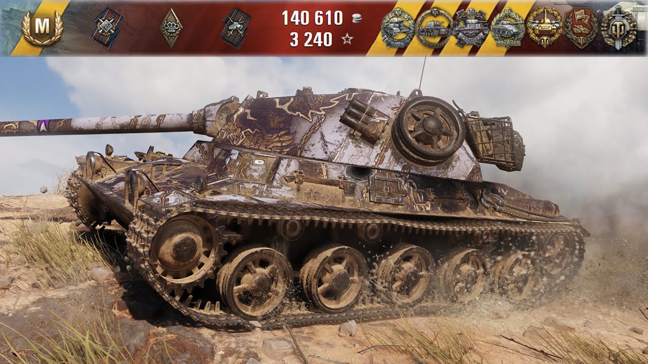 Lansen C • 5450 УРОНА 9 ФРАГОВ • WoT Gameplay