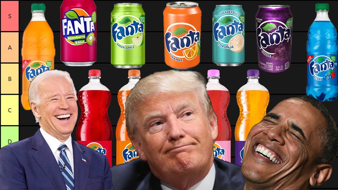 PRESIDENTS MAKE A FANTA TIER LIST