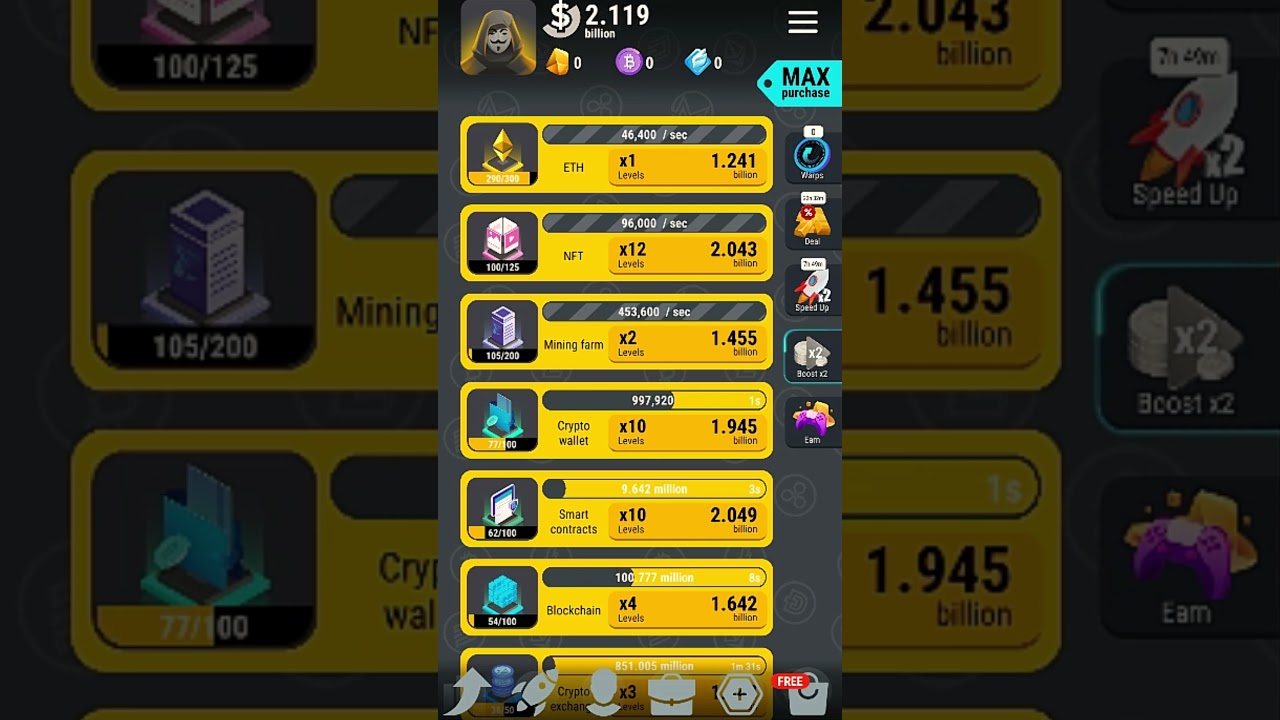 Crypto Miner Tycoon (60) : How I Built a $10,000/Day Virtual Bitcoin Mining Empire