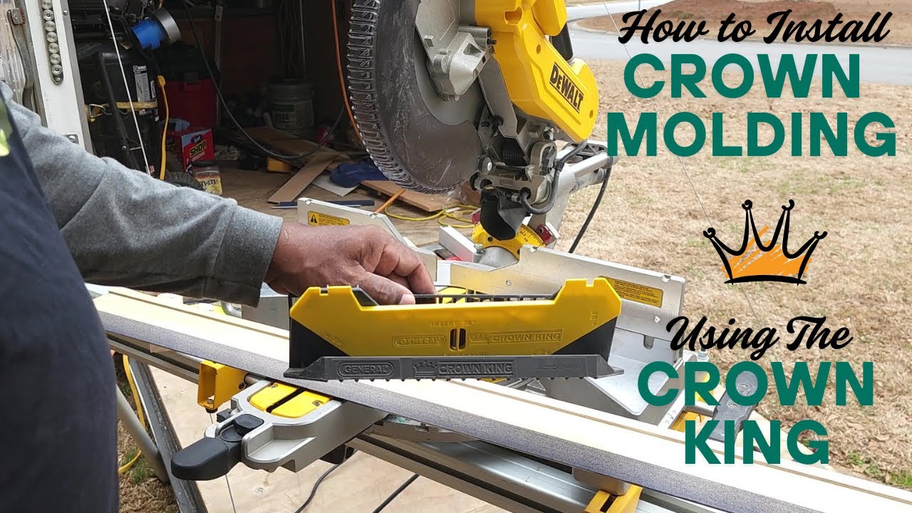Effortless Crown Molding Installation: Kitchen Cabinets with the Crown King Jig!