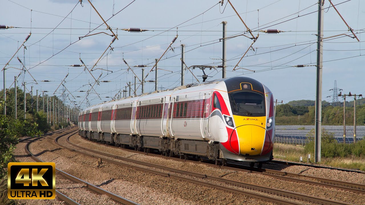 The Trains and Landscapes of the East Coast Mainline (South) in 4K