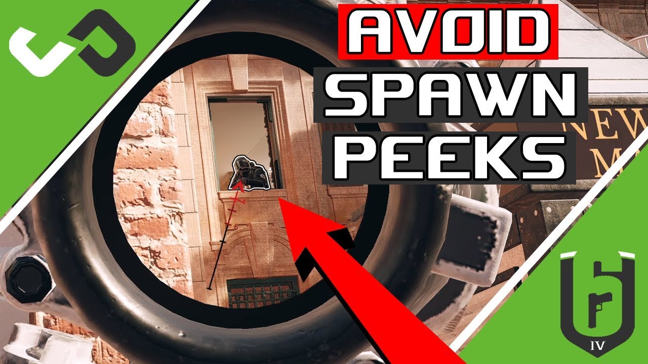 Don't get spawn peeked - Safe Entry Points in Rainbow Six Siege