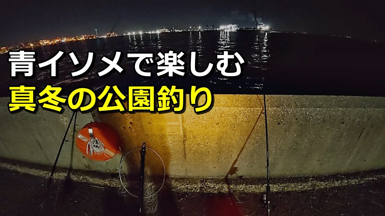 東京のメジャーな公園で青イソメを餌に釣りしてみたら...