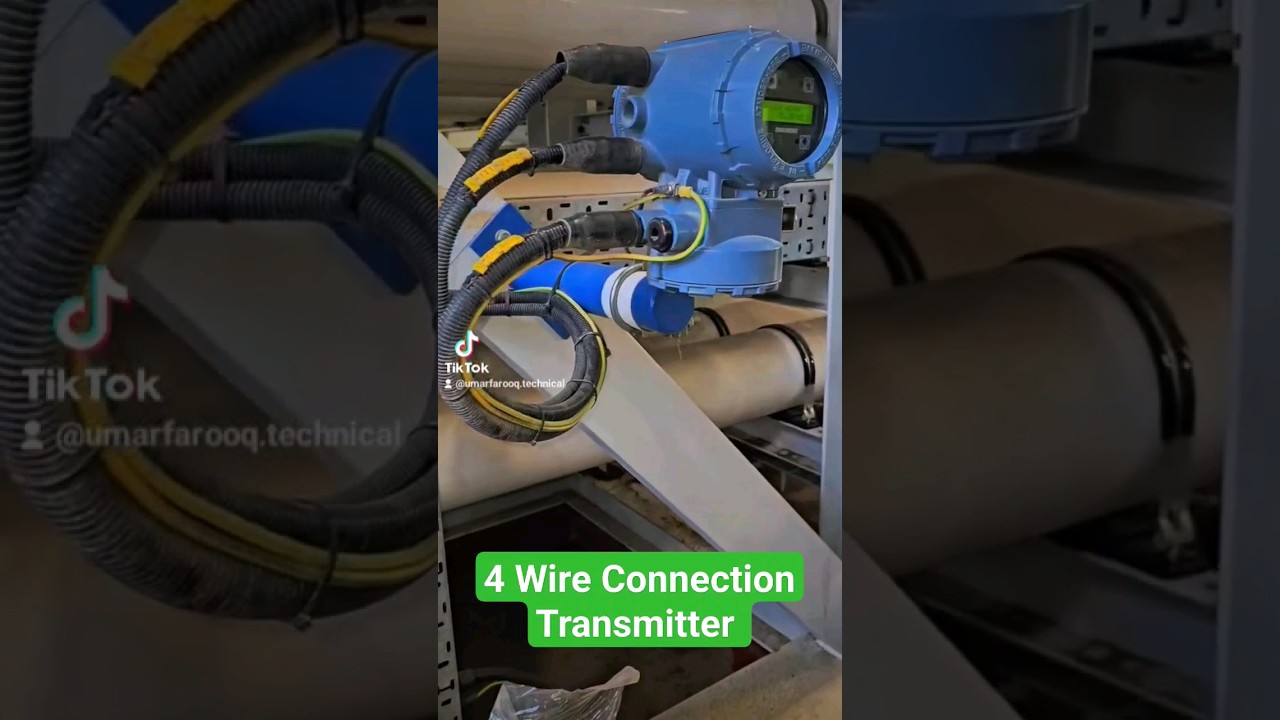 4 Wire Connection| #Analog #signal #transmitter #wiring #diagram #electrical #control #logic #tech