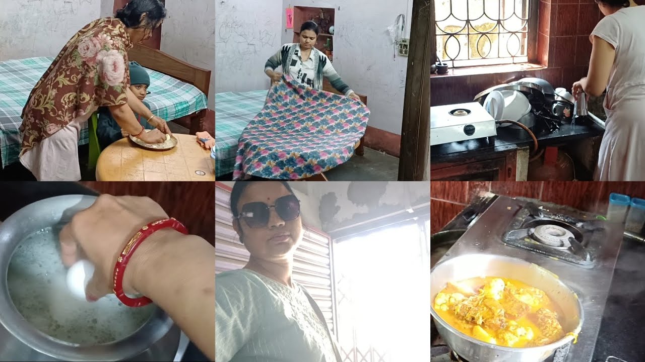 #bengali blog #ভর 5️⃣/30 থেকে 12🕛 পযন্ত আমি যে ভাবে পাট বাই পাট সব কাজ সেরে আবারো দৌড়াতে হলো
