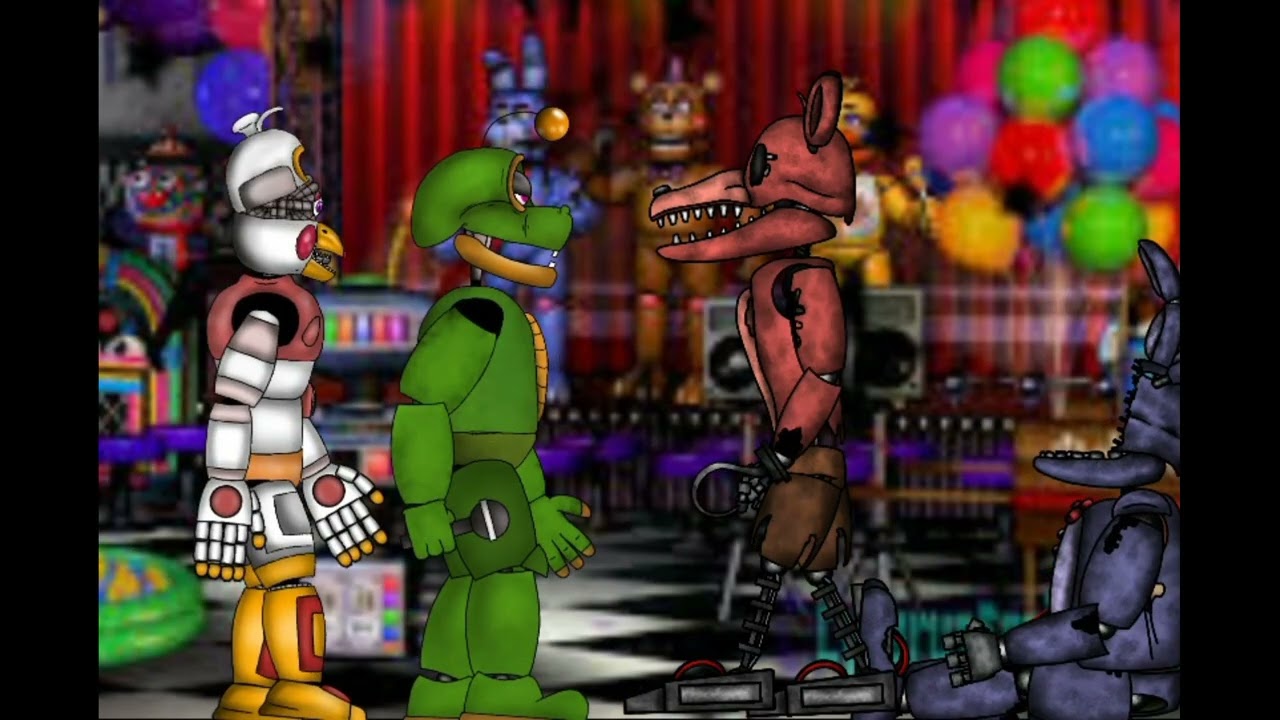 Parte 2 fnaf 6 VS wittereds 