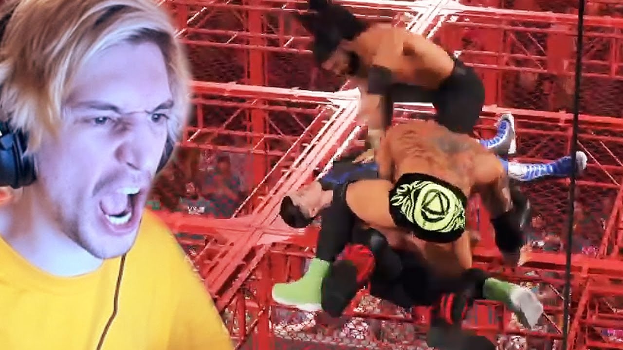 xQc высвобождает токсичность в WWE 2K22 Online!