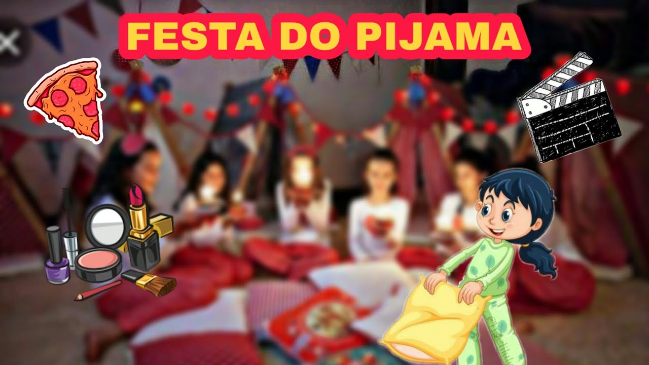 VLOG FESTA DO PIJAMA !!!