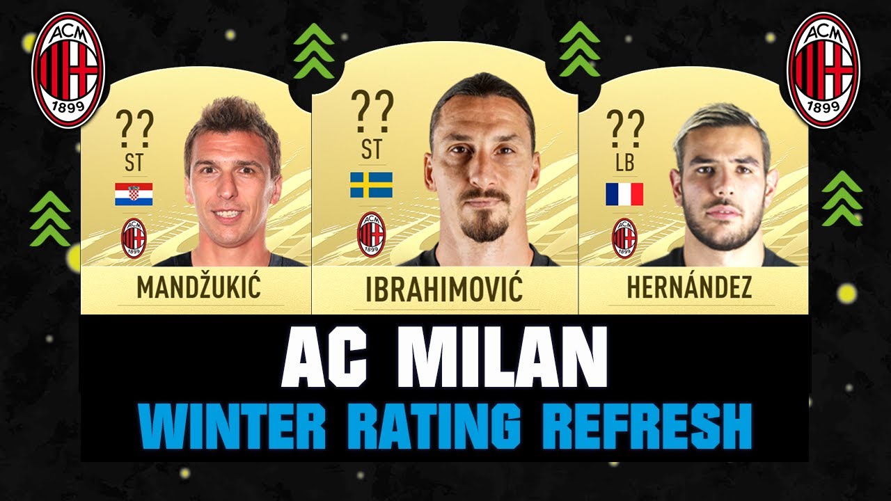 FIFA 21 | AC MILAN WINTER RATING Refresh! 😱🔥 ft. Ibrahimovic, Mandzukic & Hernandez!