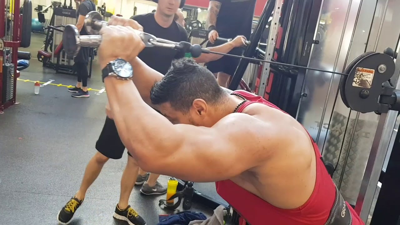 Grant Pieterse IFBB PRO Power Building Arm Workout.