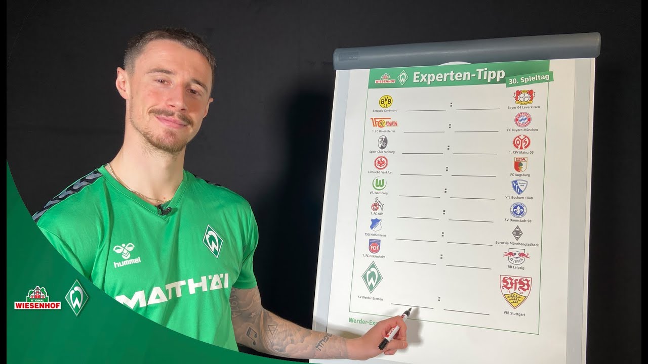 WIESENHOF: Werder-Expertentipp 30. Spieltag 23/24
